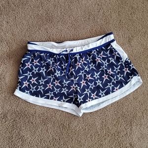 Fabletics red/white/blue XXL active shorts